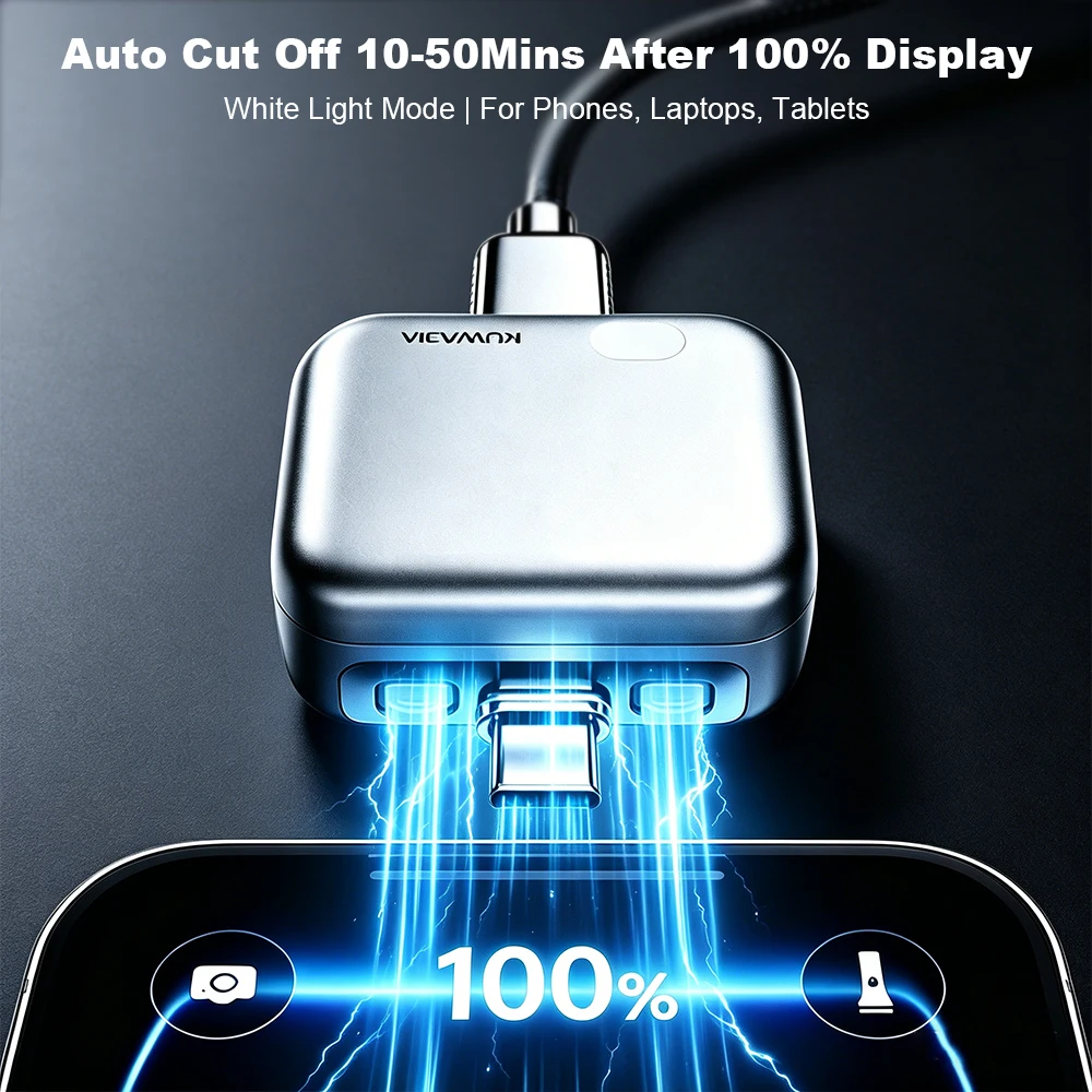 Smart Charger Adapter Auto Power Disconnector Guard Every Mobile | No Touch Mobile Screen in 5 Minute Automatically Pops Open When Fully Charged