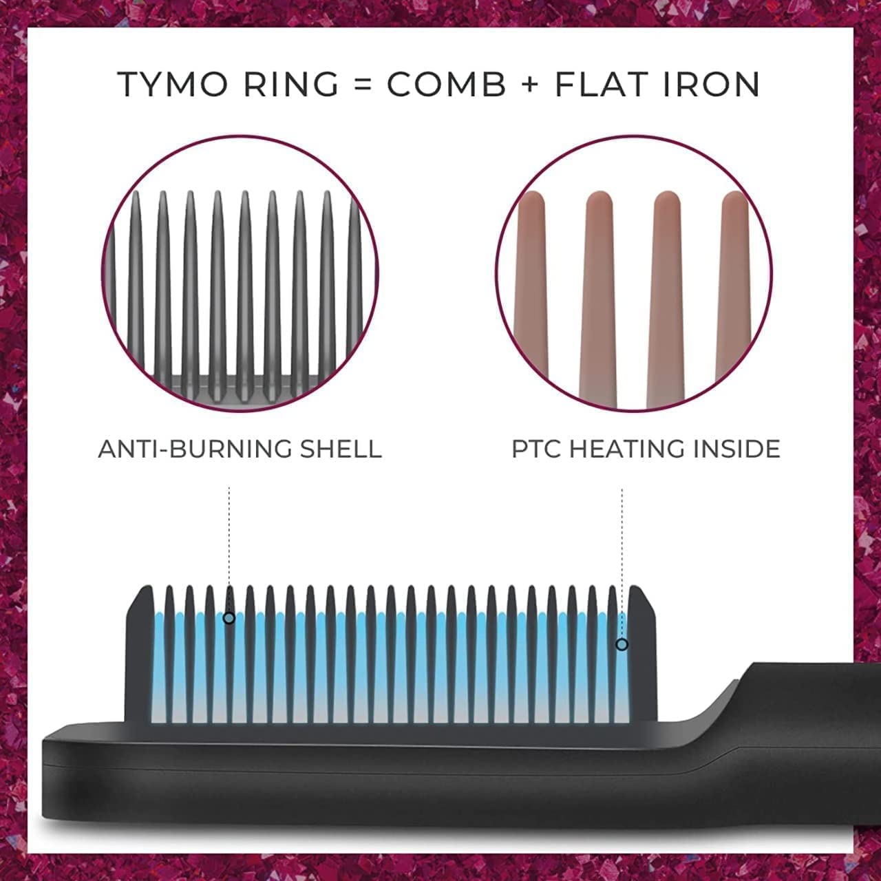 Hair Comb Straightner